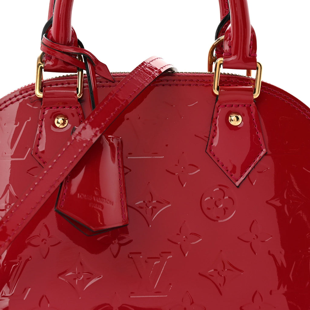 Louis Vuitton Vernis Alma BB Rose Indien