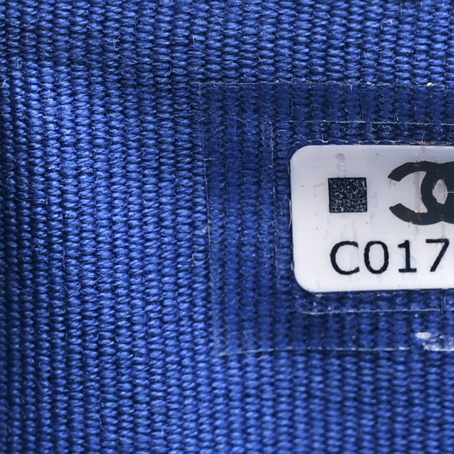 Caviar Quilted Studded CC Medium Flap Wallet Blue Blue