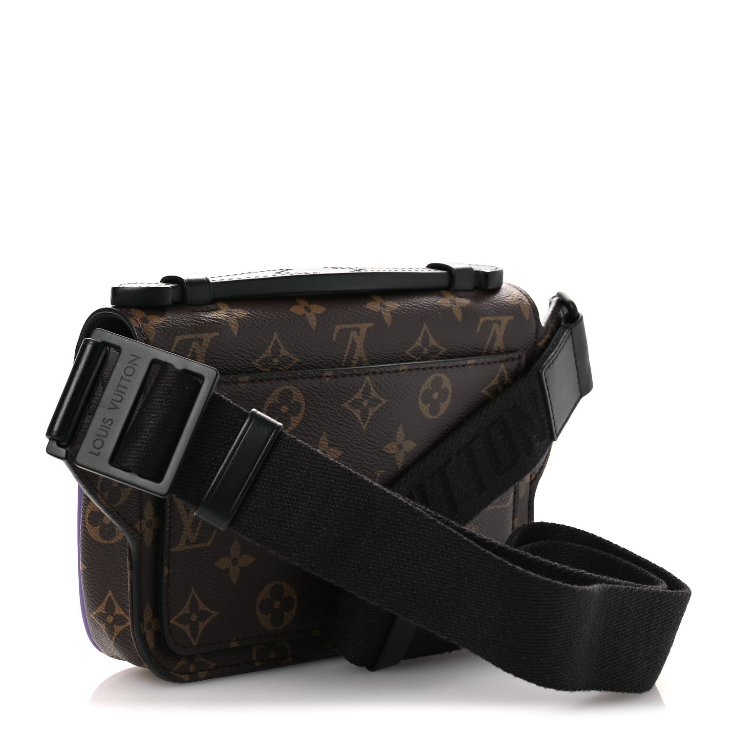 Louis Vuitton Monogram S Lock Sling Bag Purple