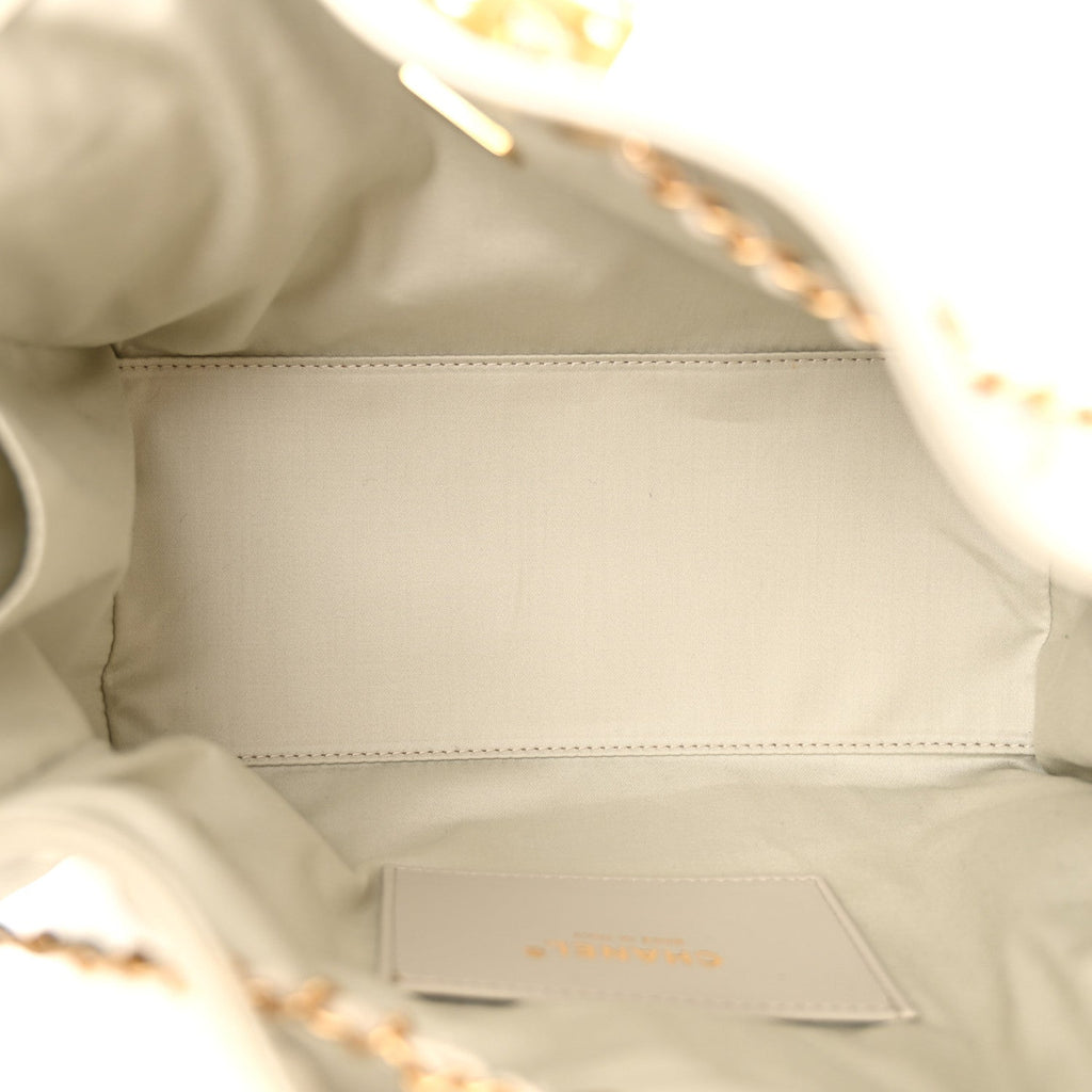 Chanel Caviar Quilted Small Chanel 25 Handbag Light Grey