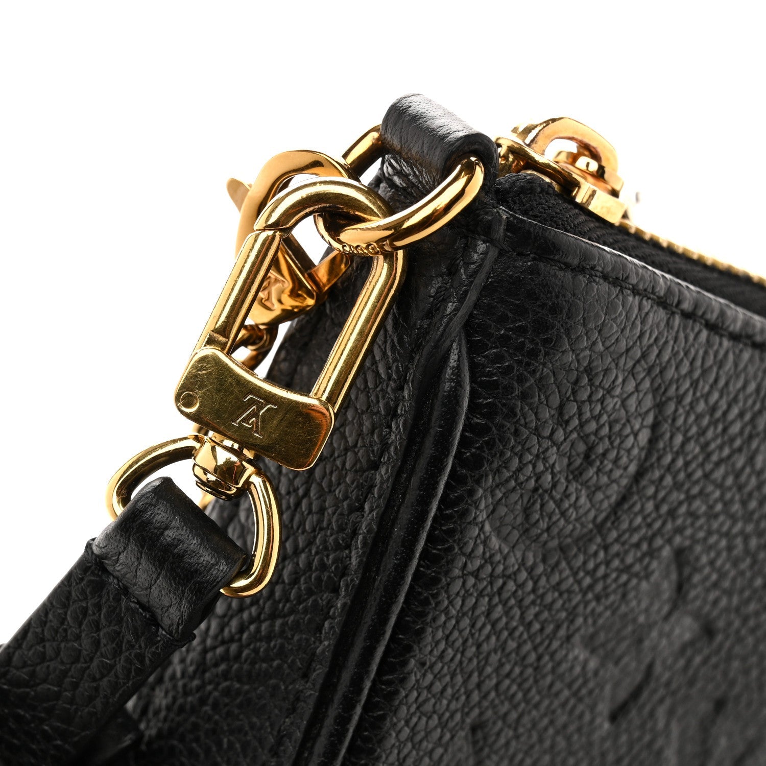 Louis Vuitton Empreinte Easy Pouch On Strap Black