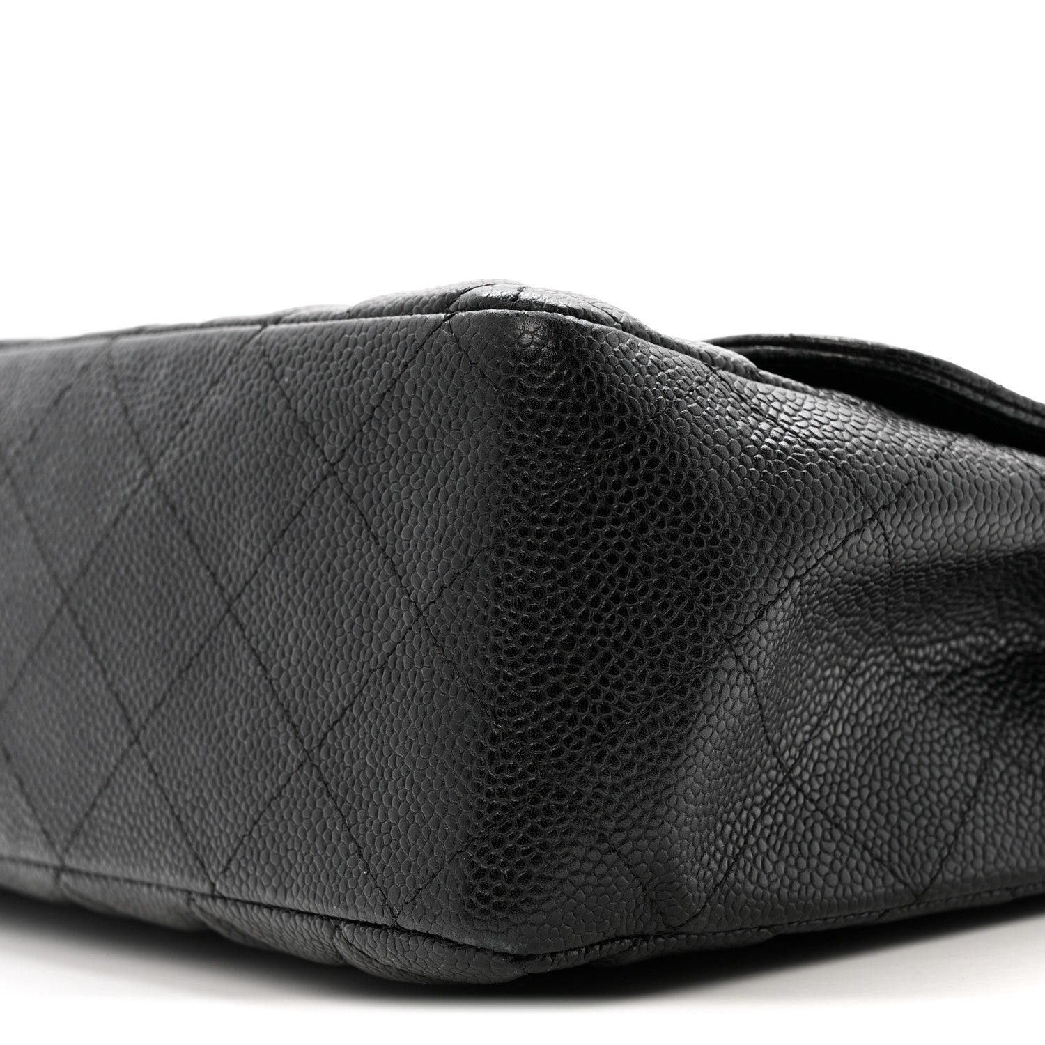 Chanel Caviar Quilted Jumbo Single Flap Black