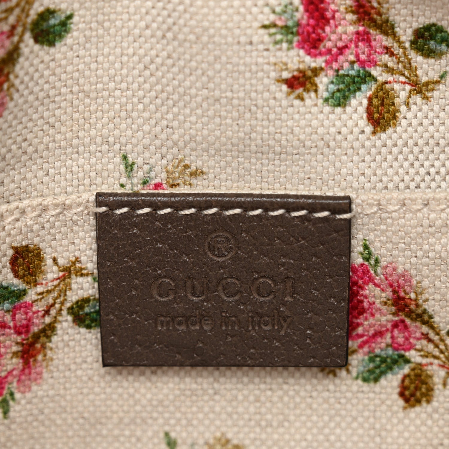 Gucci GG Supreme Monogram Web Neo Vintage Shoulder Bag Beige New Acero Crop