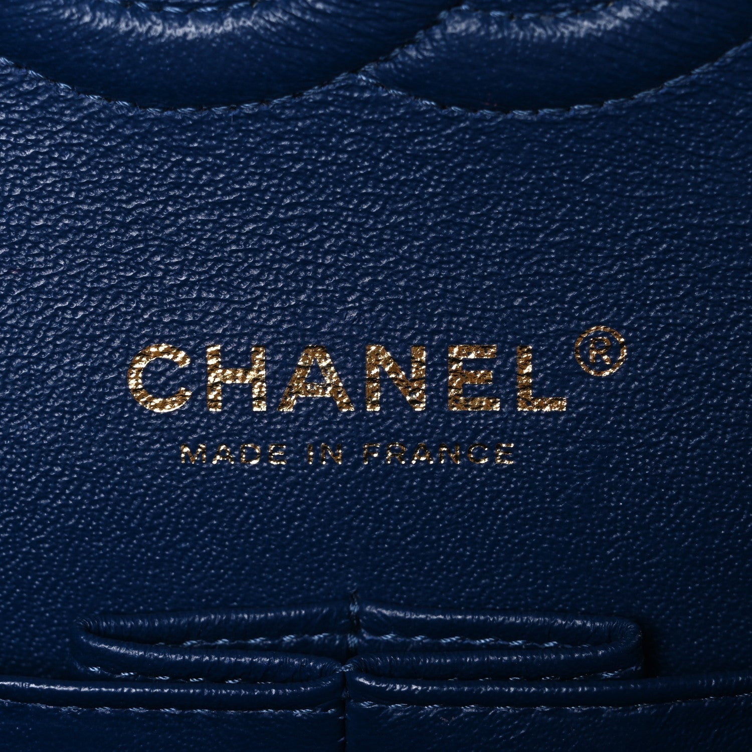 Chanel Denim Quilted Medium Double Flap Blue
