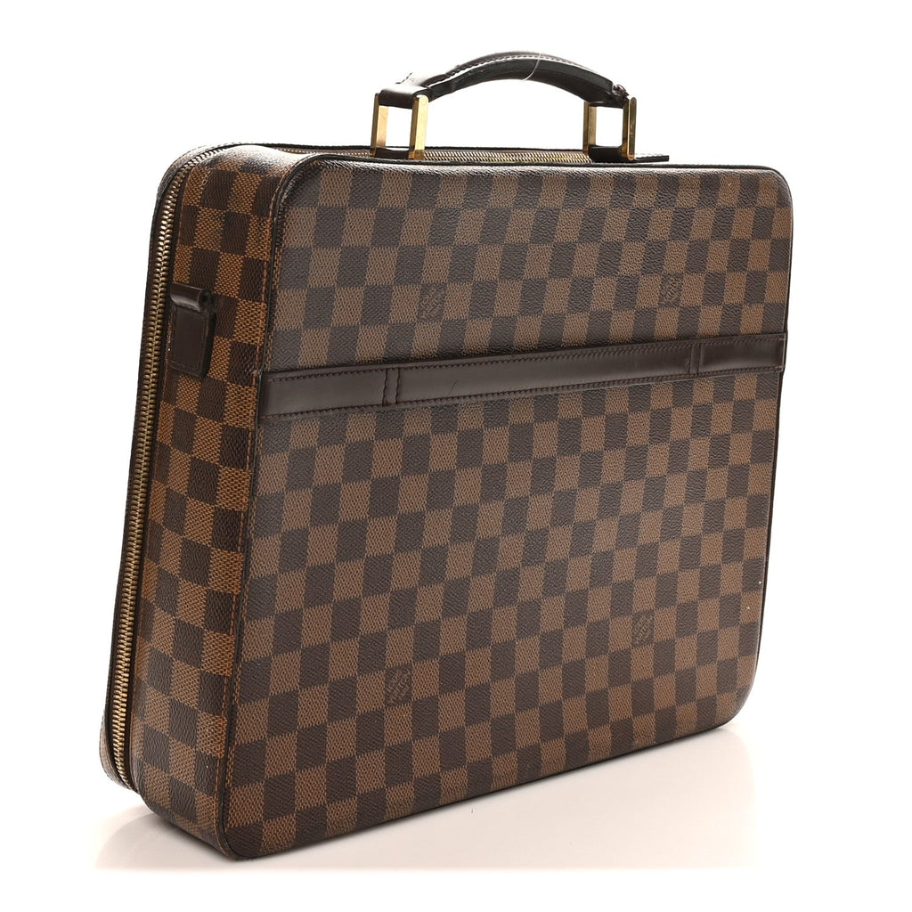 Louis Vuitton Damier Ebene Porte Ordinateur Sabana Computer Case
