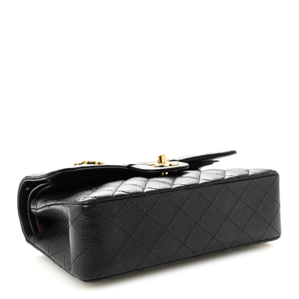 Chanel Caviar Quilted Small Double Flap Black