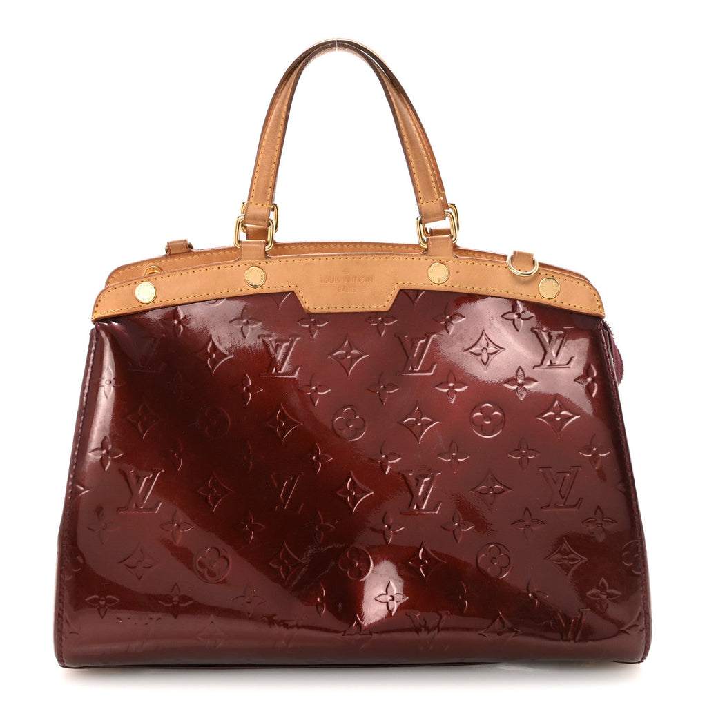 Louis Vuitton Vernis Brea MM Rouge Fauviste
