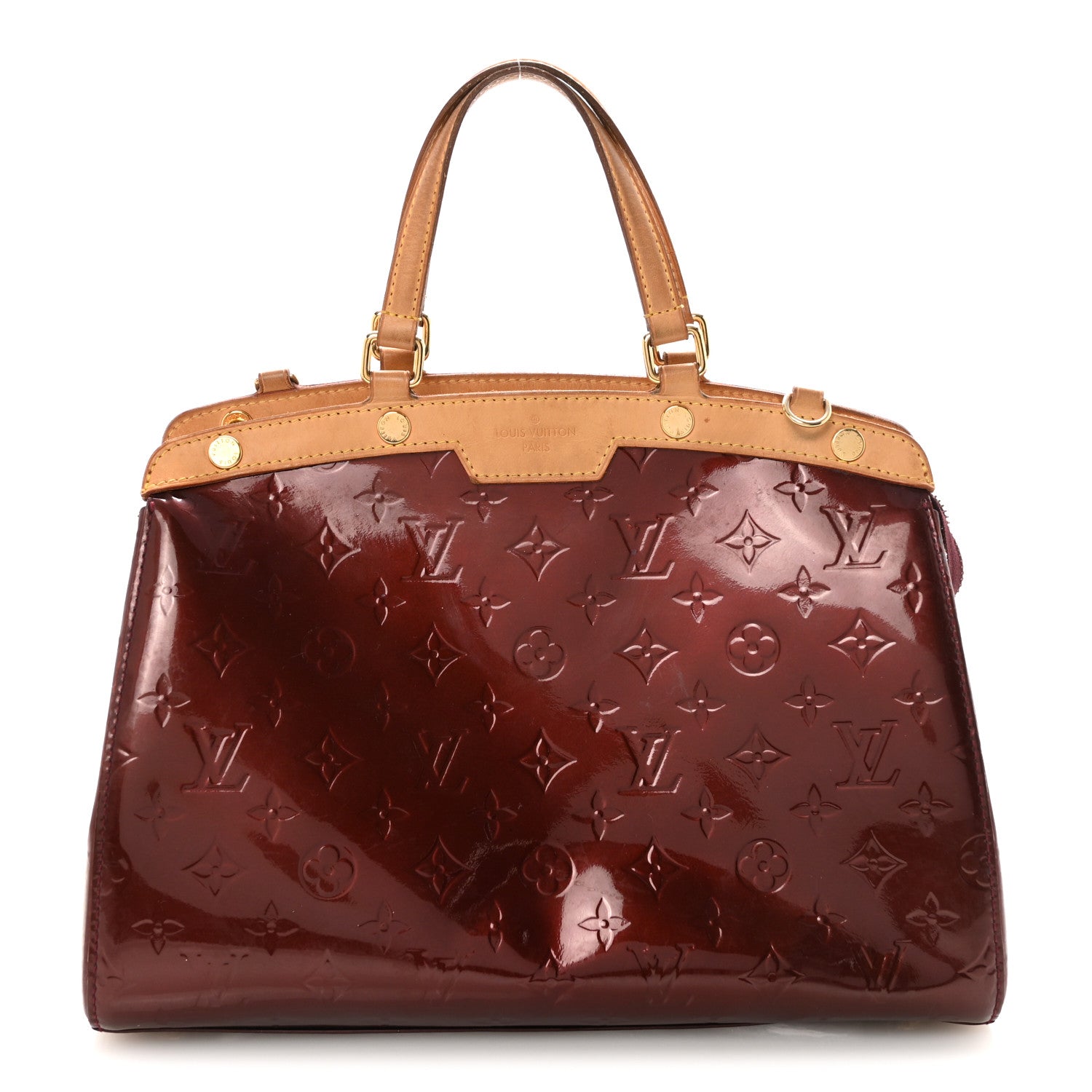 Louis Vuitton Vernis Brea MM Rouge Fauviste