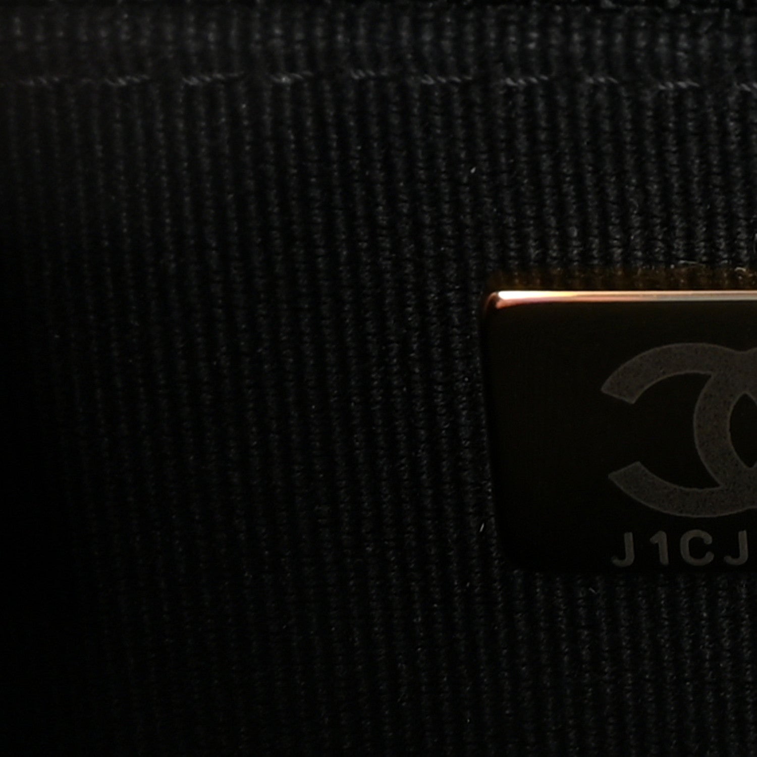 Chanel Caviar Quilted Pocket Clutch With Chain WOC Black
