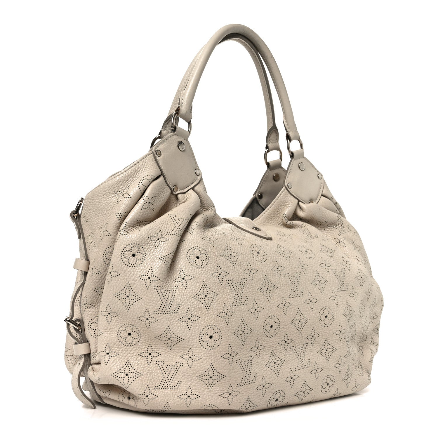 Louis Vuitton Mahina L Ivory
