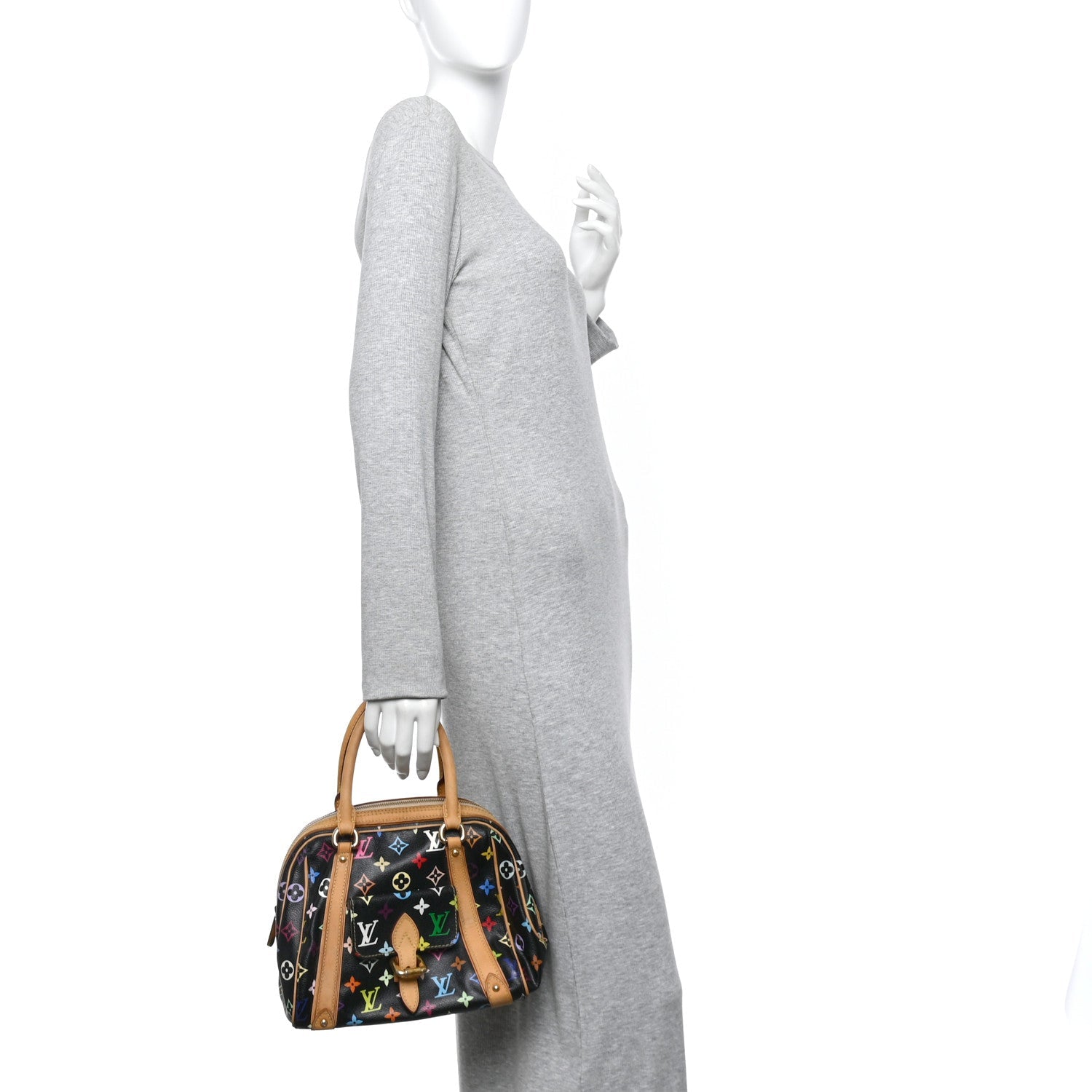 Louis Vuitton Monogram Multicolor Priscilla Black