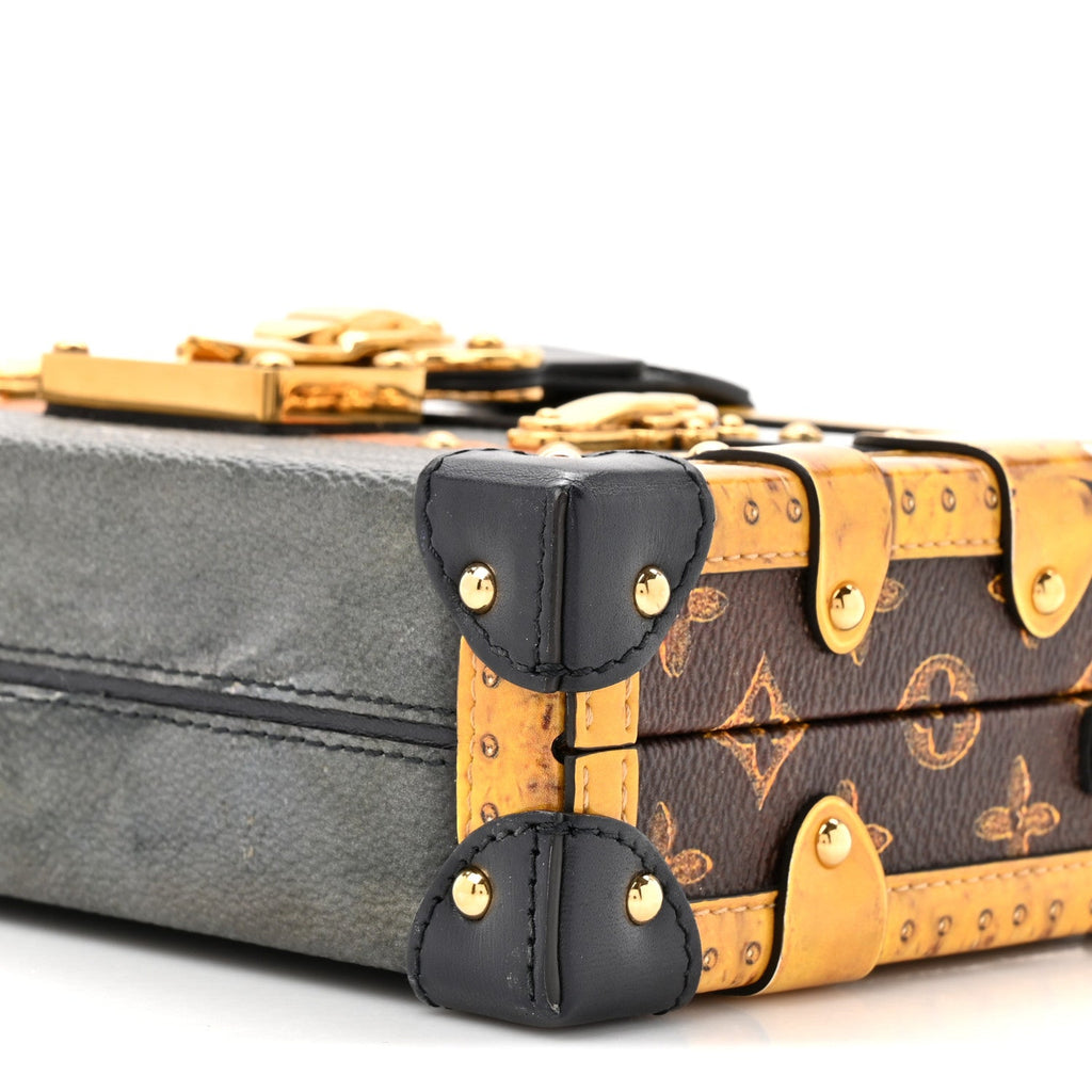 Louis Vuitton Calfskin Transformed Monogram Petite Malle