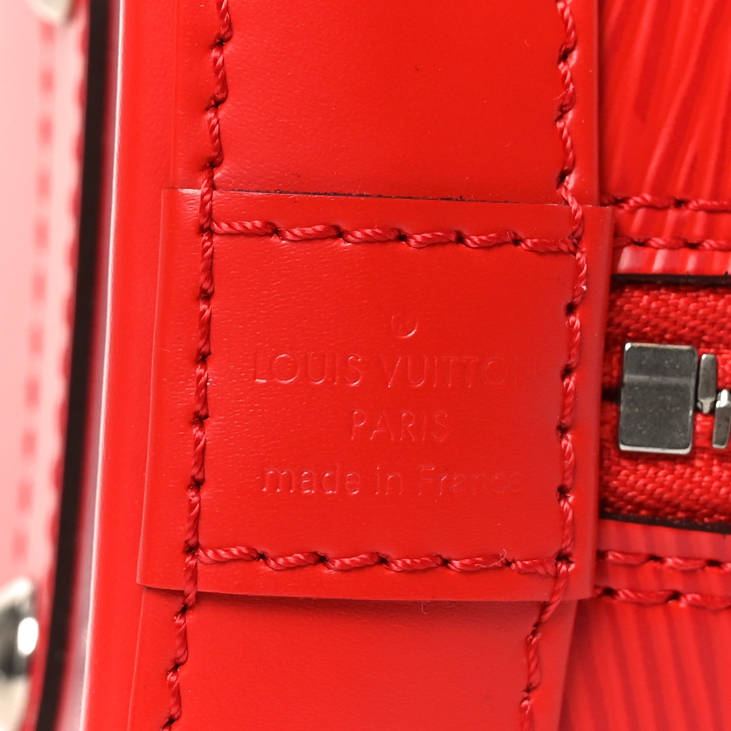 Louis Vuitton Epi Alma BB Coquelicot