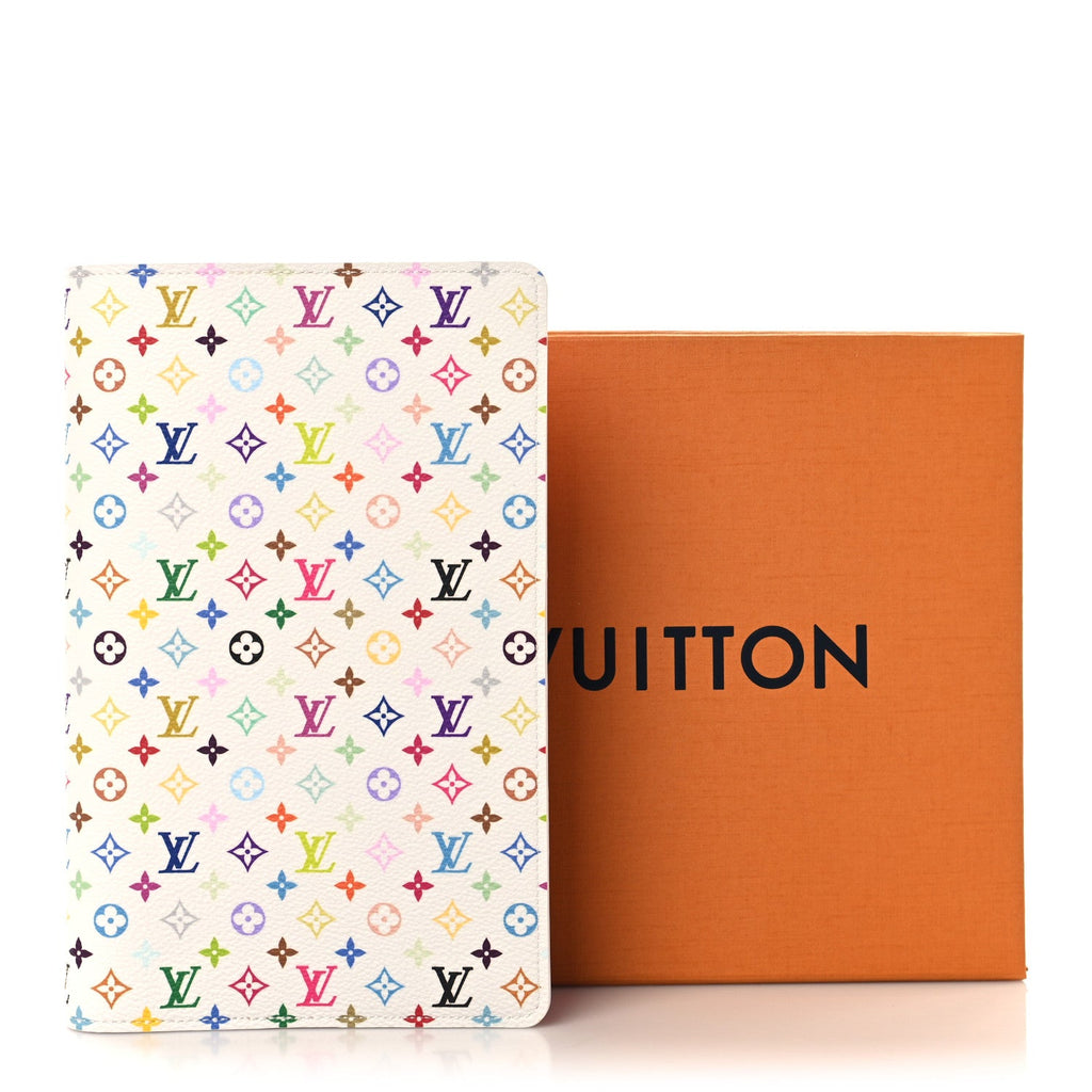 Louis Vuitton LV X TM Monogram Multicolor Emily Notebook Cover MM White