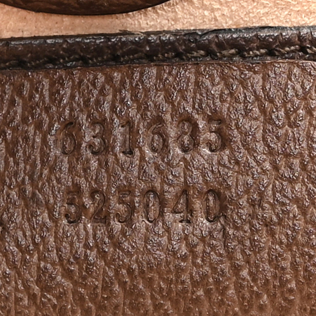 Gucci GG Supreme Monogram Medium Ophidia Shopping Tote Brown