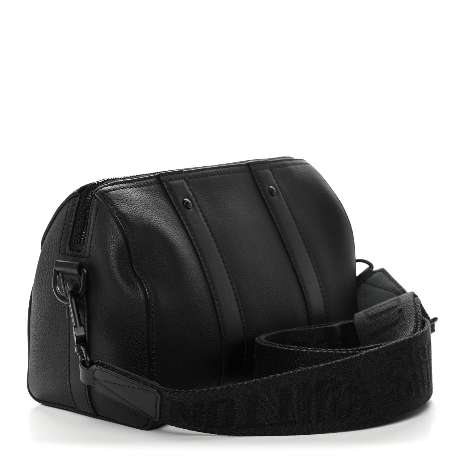 Louis Vuitton Grained Calfskin Aerogram City Keepall Black