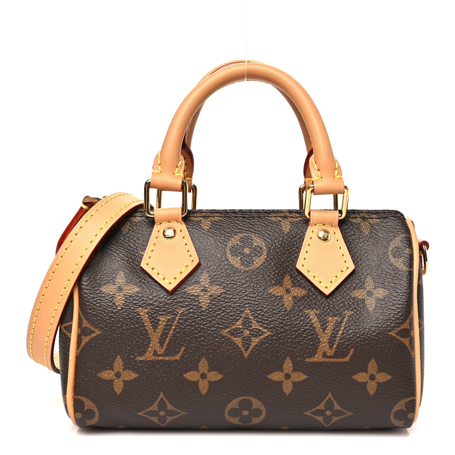 Louis Vuitton Monogram Nano Speedy Bandouliere