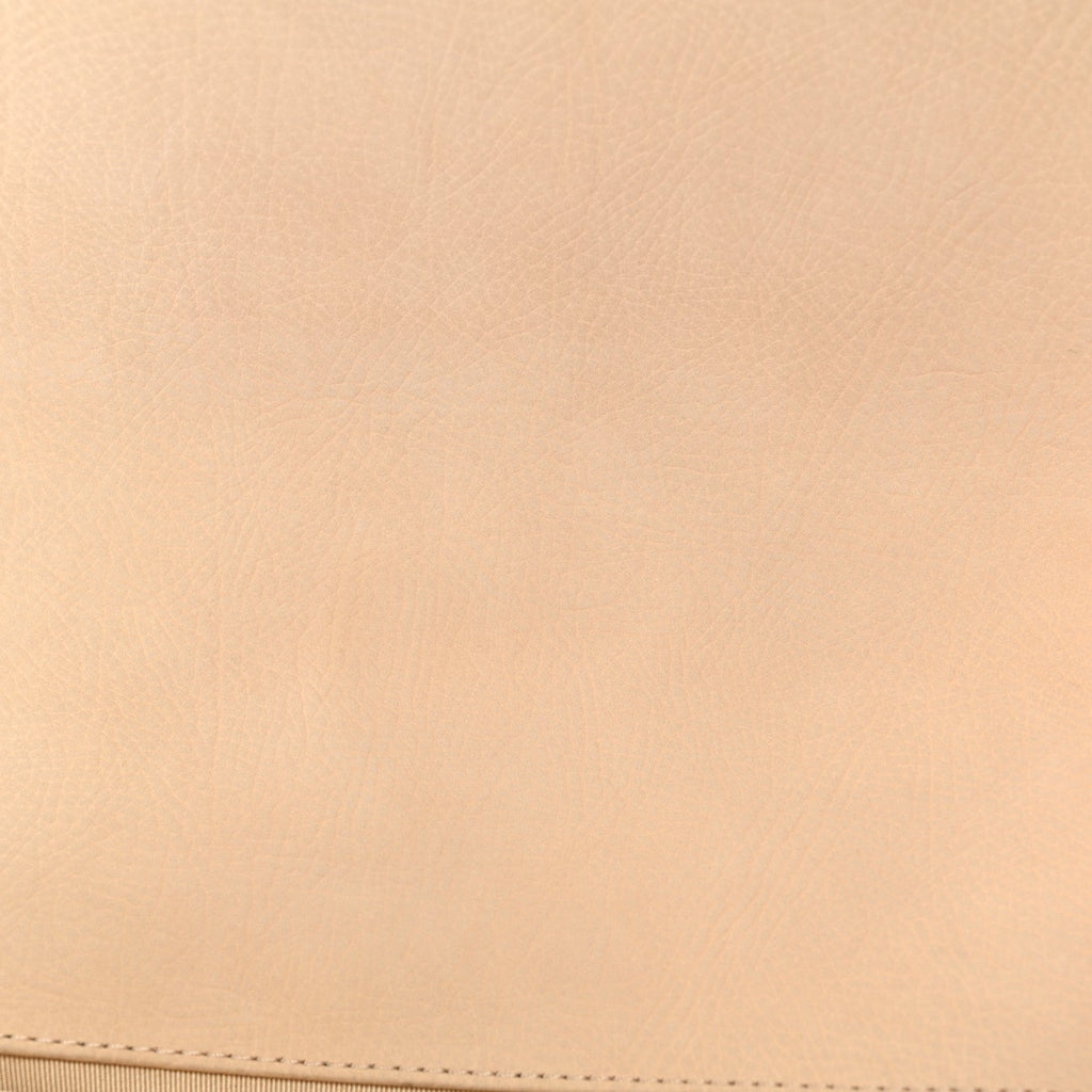 Chanel Nubuck Quilted Medium Boy Flap Beige