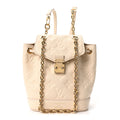 Louis Vuitton Empreinte Nano Noe Backpack Creme