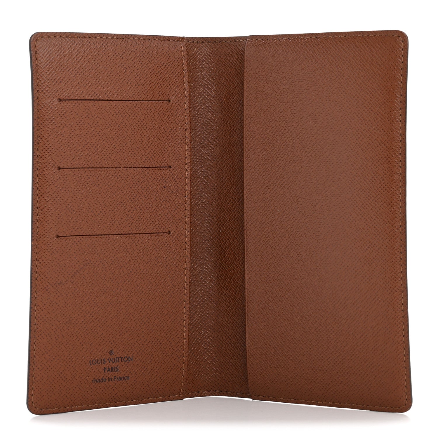Louis Vuitton Monogram Checkbook Holder Case Wallet
