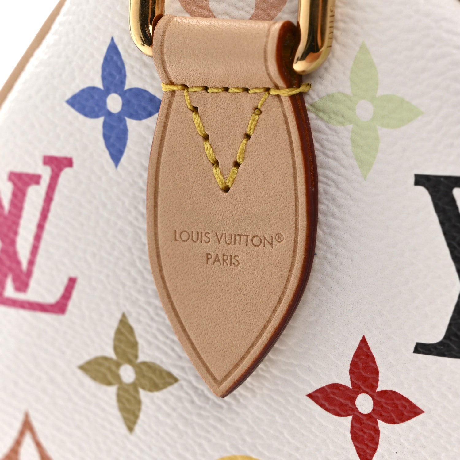 Louis Vuitton LV X TM Monogram Multicolor Speedy Bandouliere 25 White