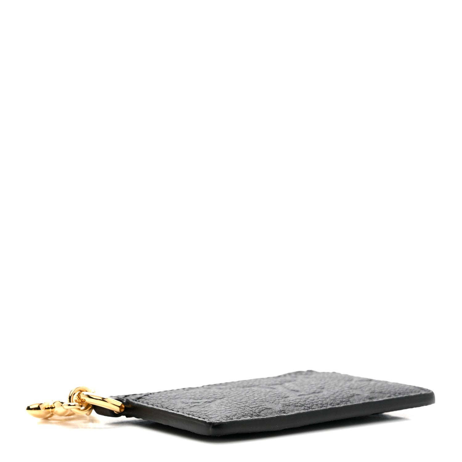 Louis Vuitton Empreinte Monogram LV Charms Card Holder Black