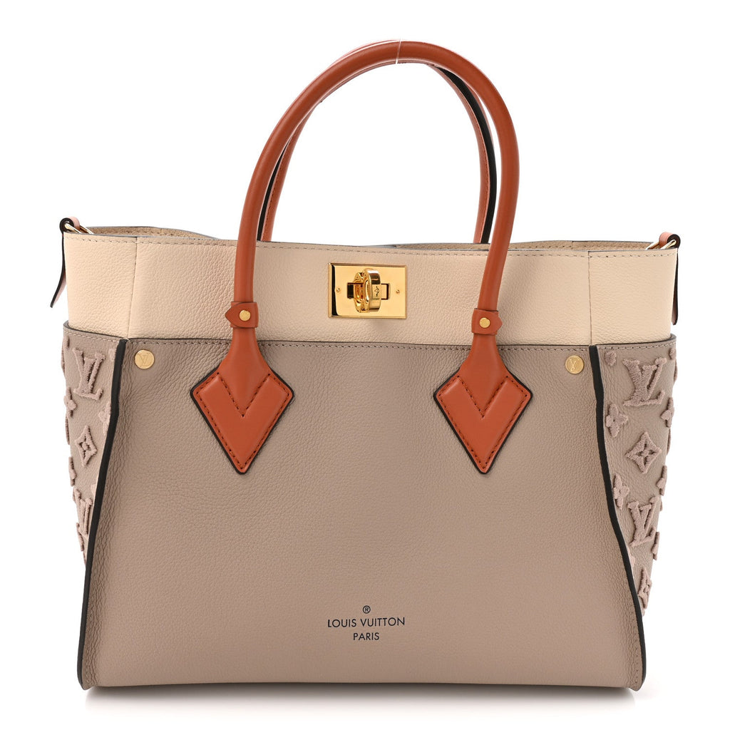 Louis Vuitton Calfskin Monogram Tufting On My Side Galet