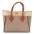 Louis Vuitton Calfskin Monogram Tufting On My Side Galet