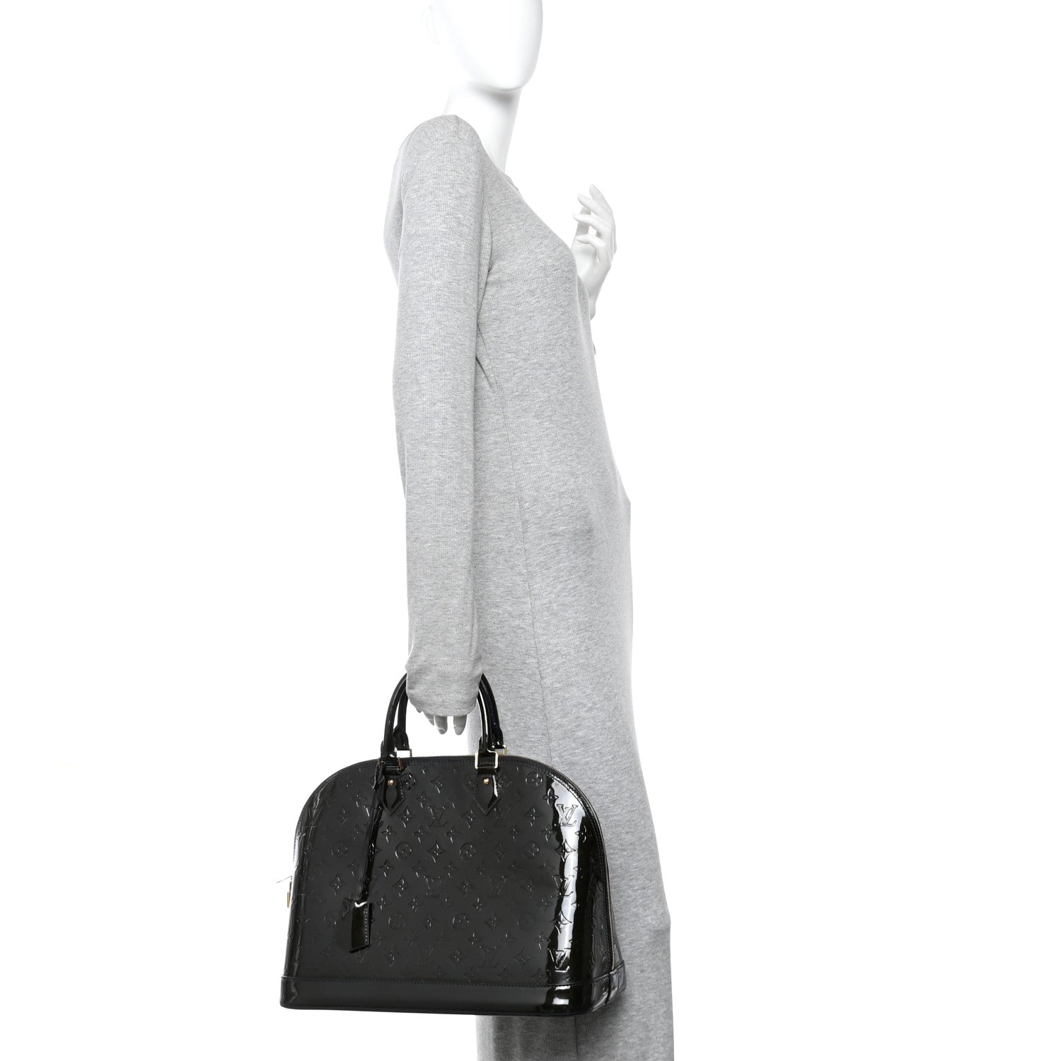 Louis Vuitton Vernis Alma GM Blue Nuit