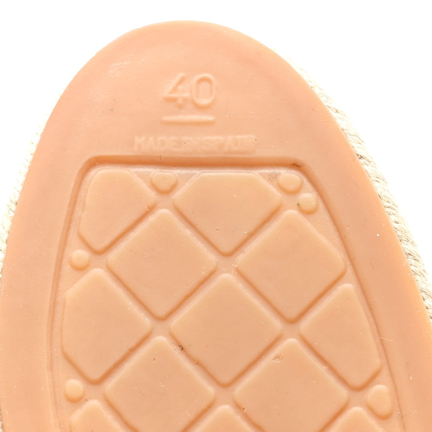 Lambskin CC Espadrilles 40 Black