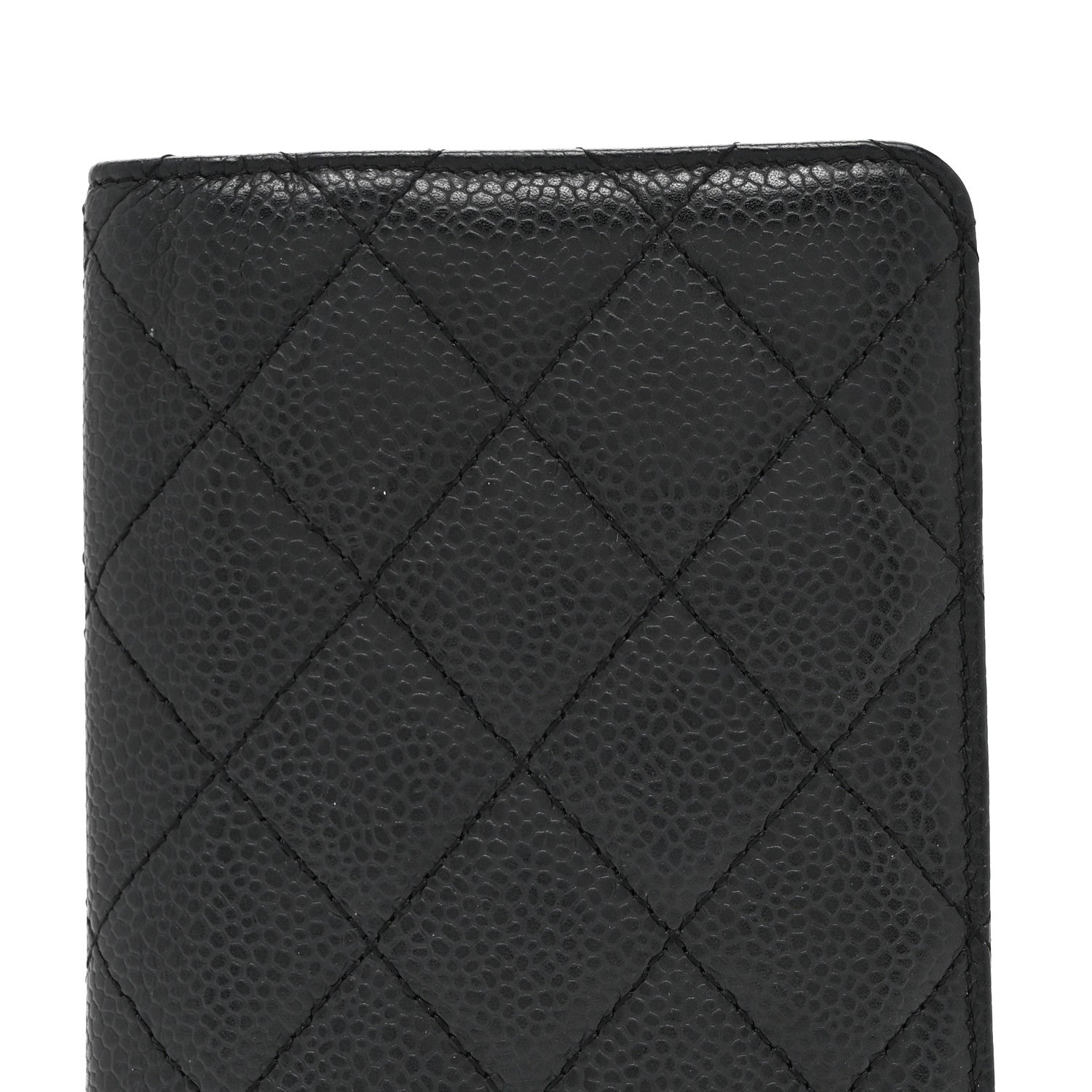 Chanel Caviar Quilted Agenda Cover Black
