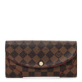 Louis Vuitton Monogram Emilie Wallet Red