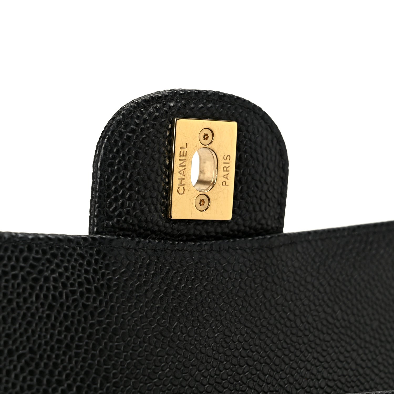 Chanel Caviar Quilted Medium Double Flap Black