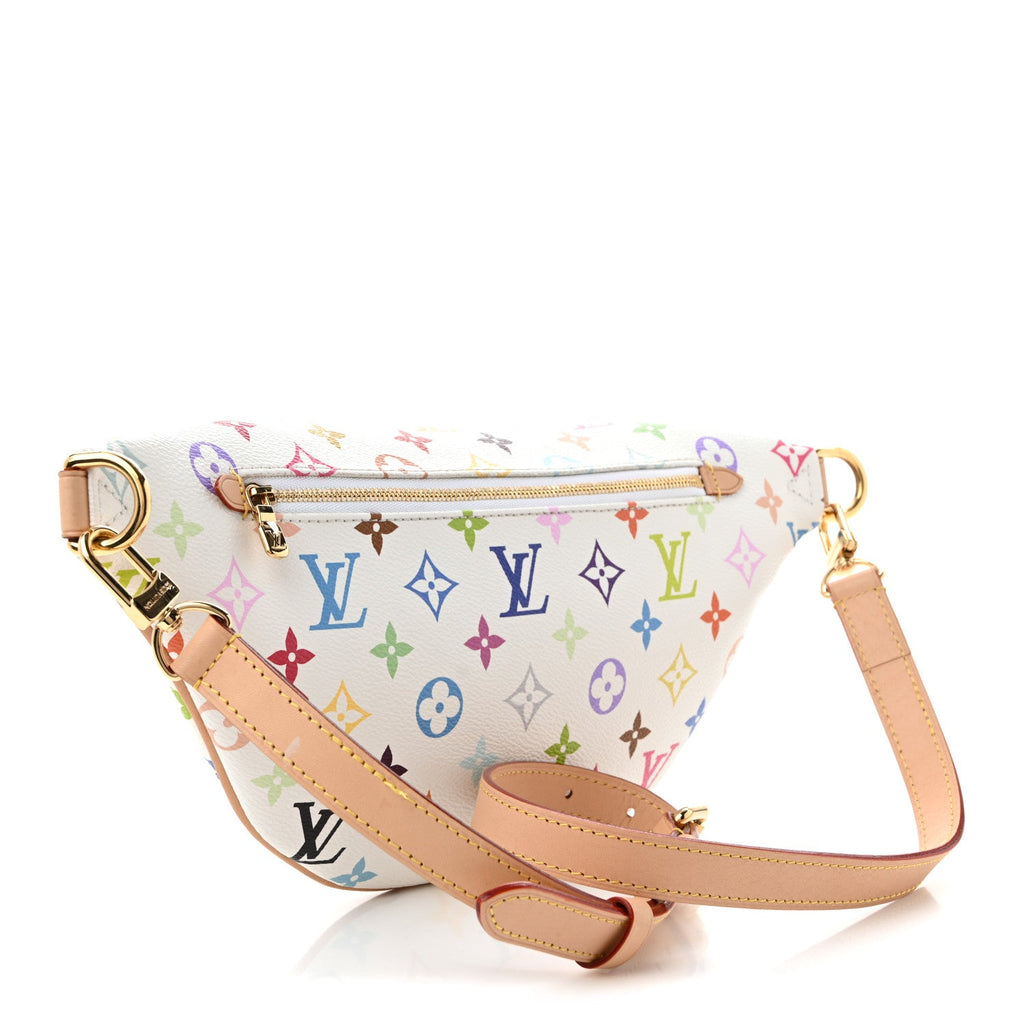 Louis Vuitton LV X TM Monogram Multicolor High Rise Bumbag White