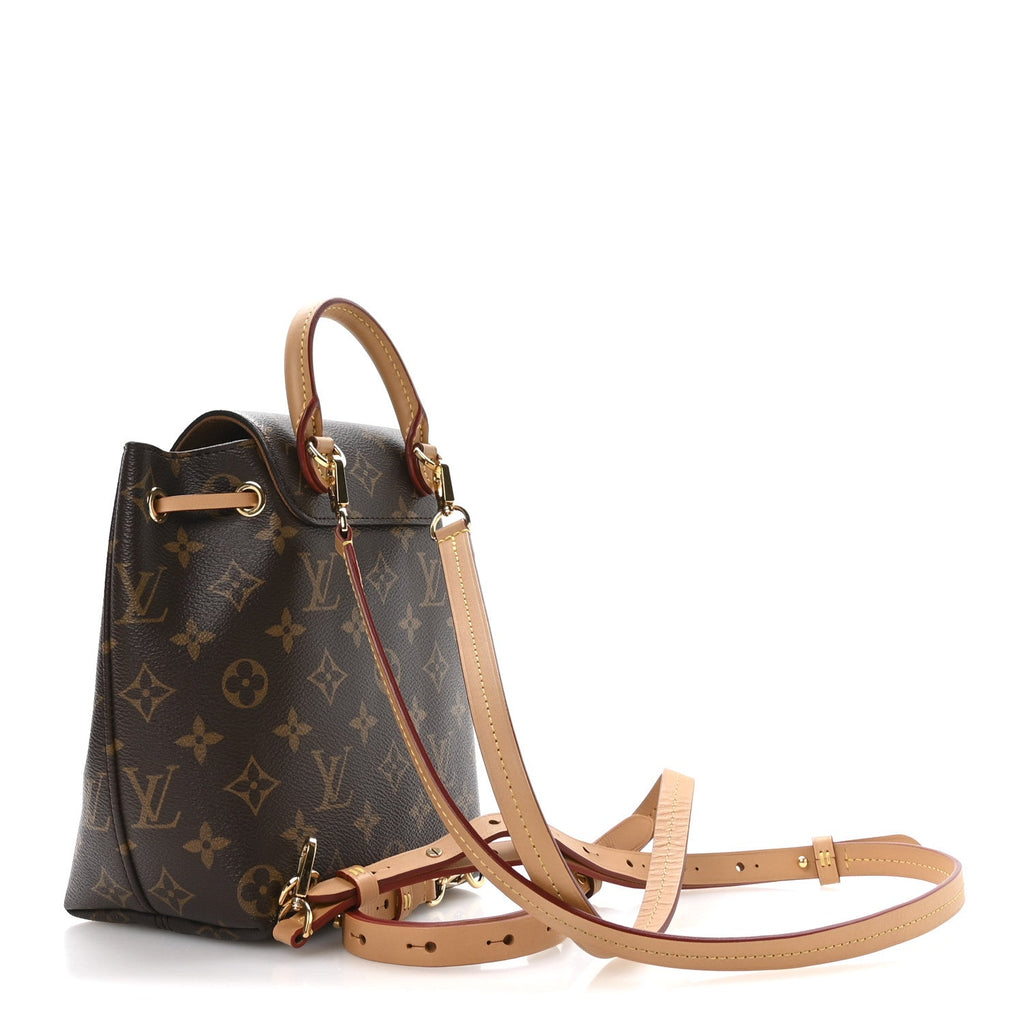 Louis Vuitton Monogram Montsouris BB Backpack Natural