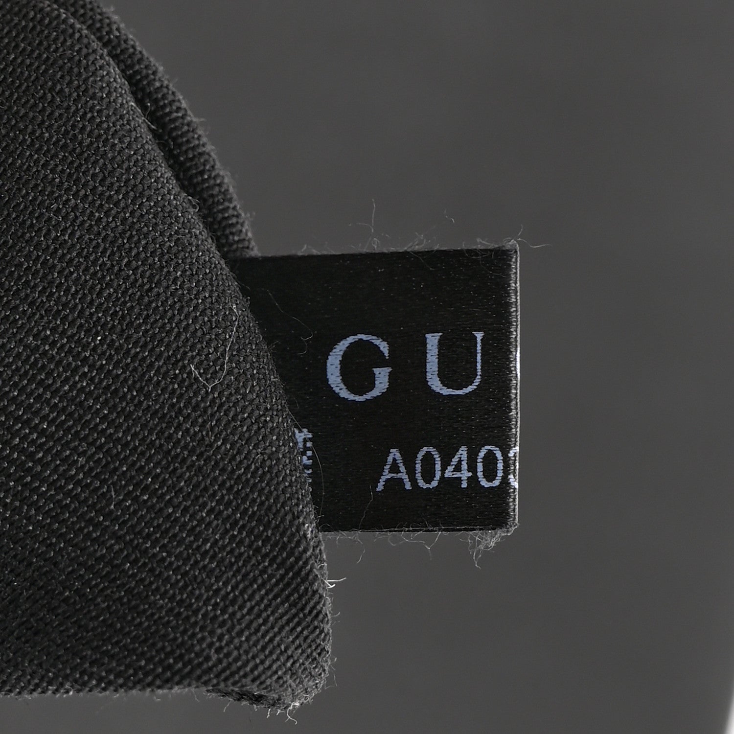 Gucci Nylon Monogram Small Flat Messenger Bag Black