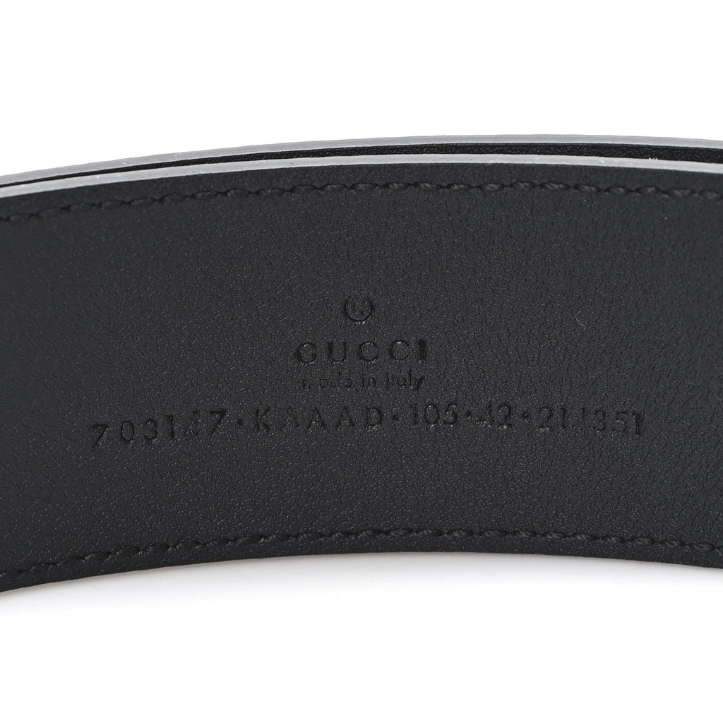 Gucci GG Supreme Monogram Blondie 40mm Belt 85 34 Black