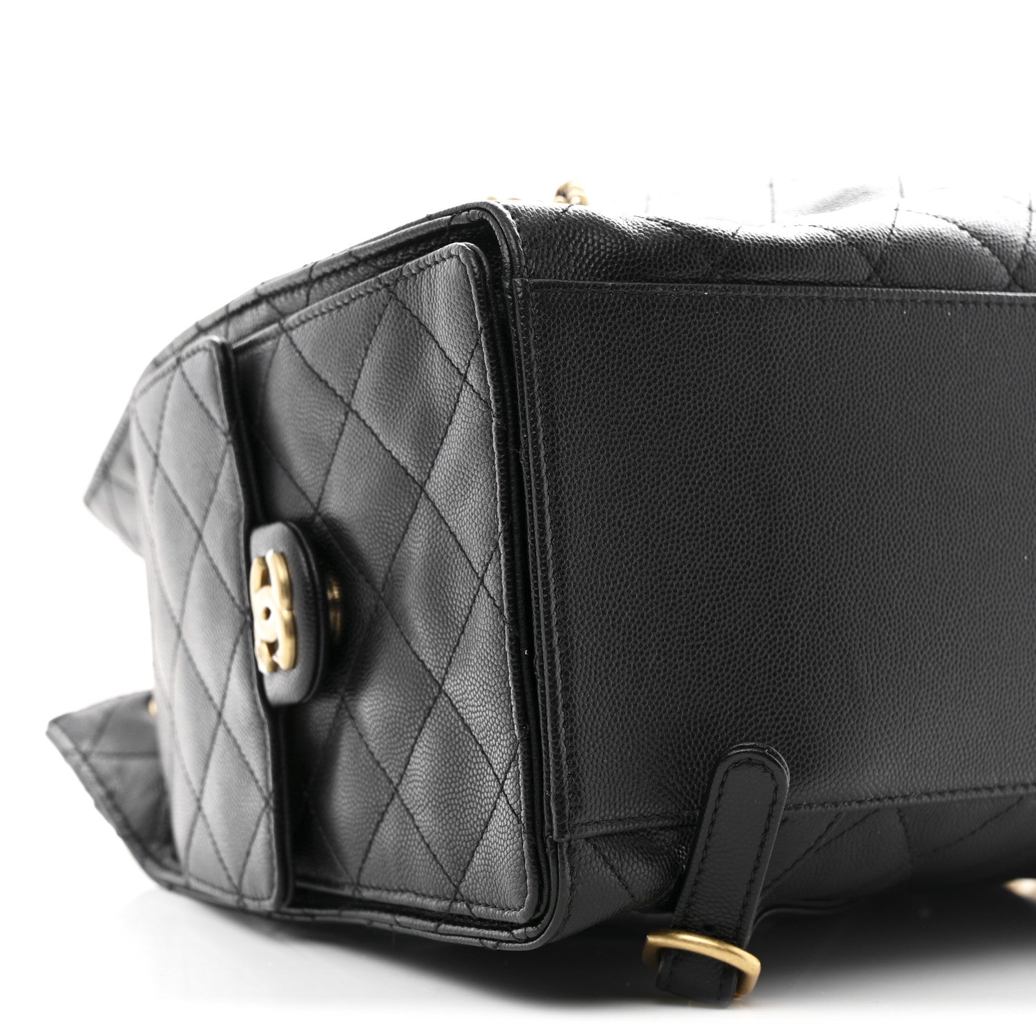 Chanel Caviar Quilted Large Chanel 25 Backpack Black