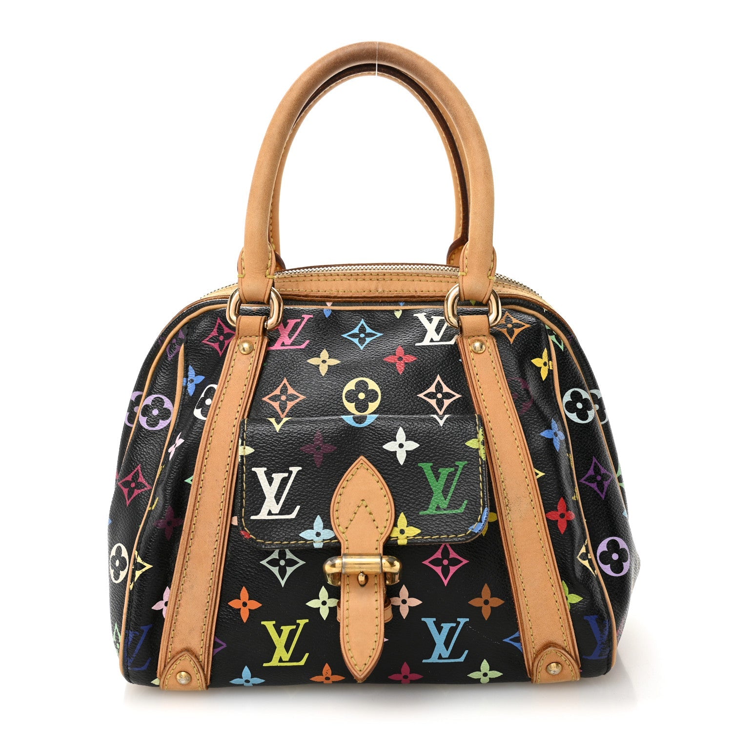 Louis Vuitton Monogram Multicolor Priscilla Black