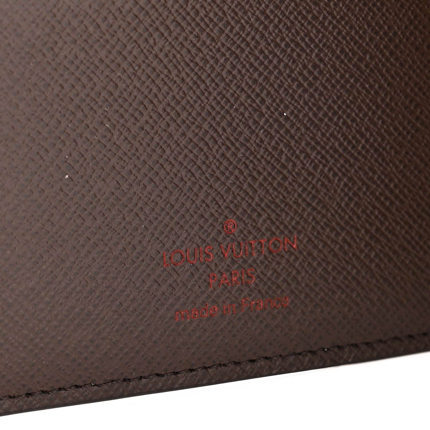 Louis Vuitton Damier Ebene Medium Ring Agenda Cover