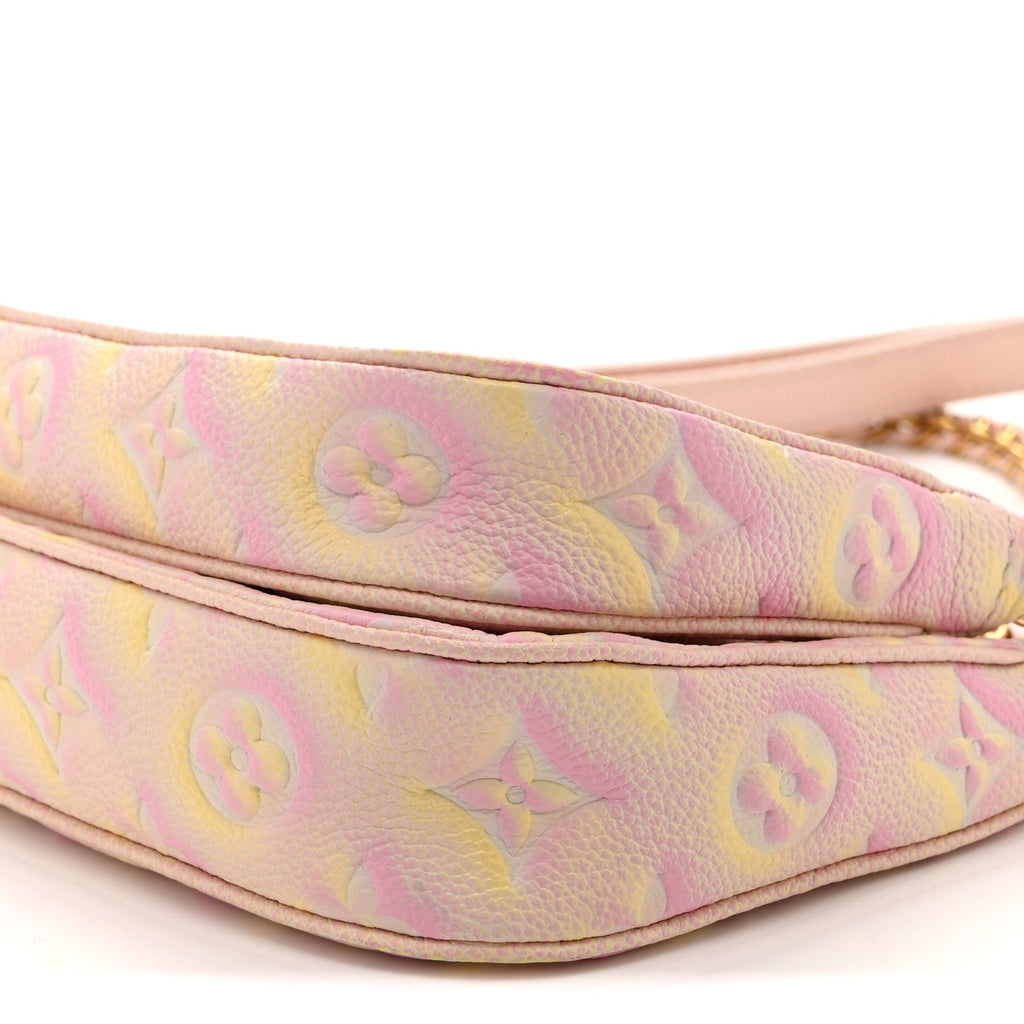 Louis Vuitton Empreinte Monogram Summer Stardust Multi Pochette Accessories Pink