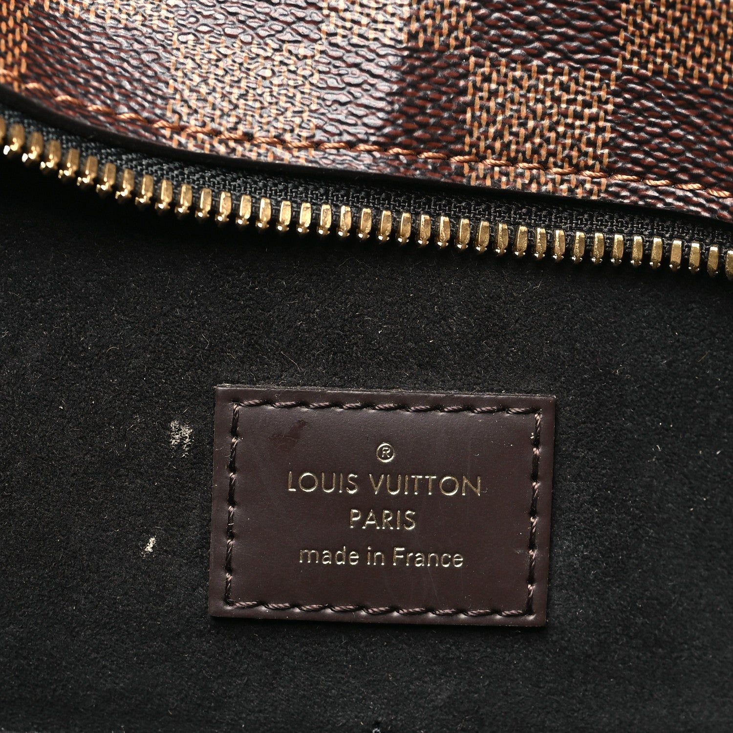 Louis Vuitton Damier Ebene Jersey Black