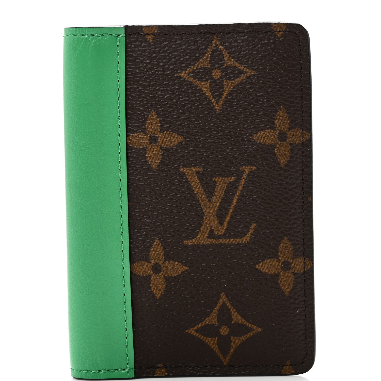 Louis Vuitton Monogram Macassar Pocket Organizer NM Borneo Green