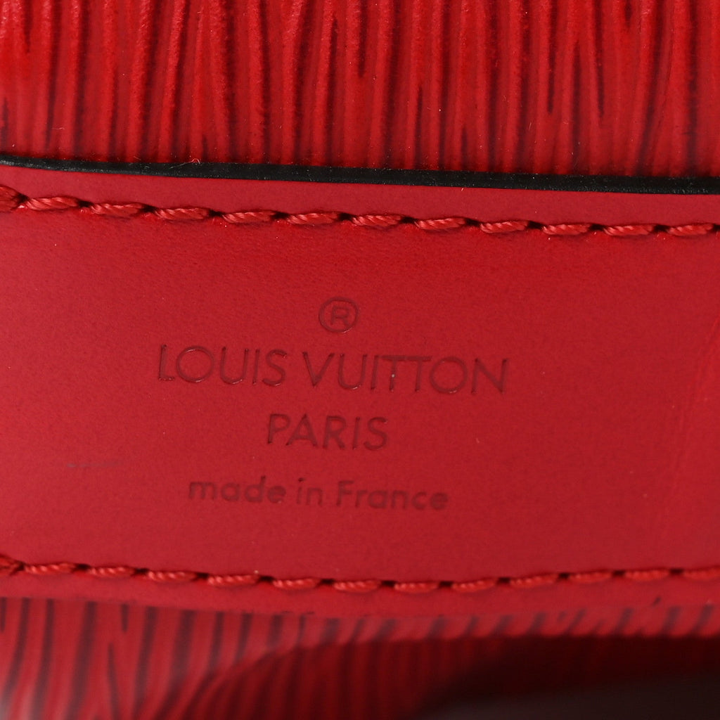 Louis Vuitton Epi Sac D'epaule Castillan Red