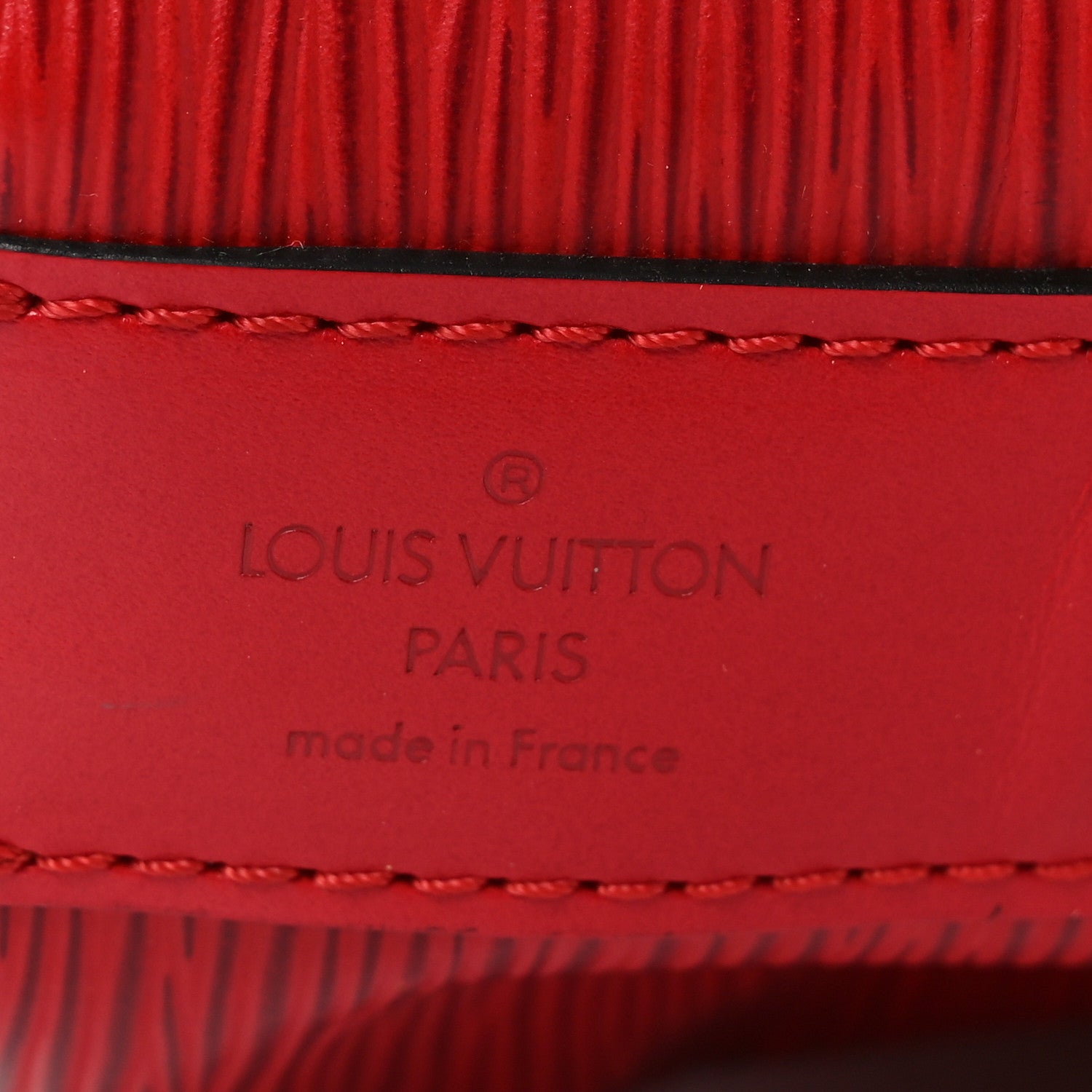 Louis Vuitton Epi Sac D'epaule Castillan Red
