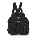 Prada Re-Nylon Saffiano Medium Backpack Black