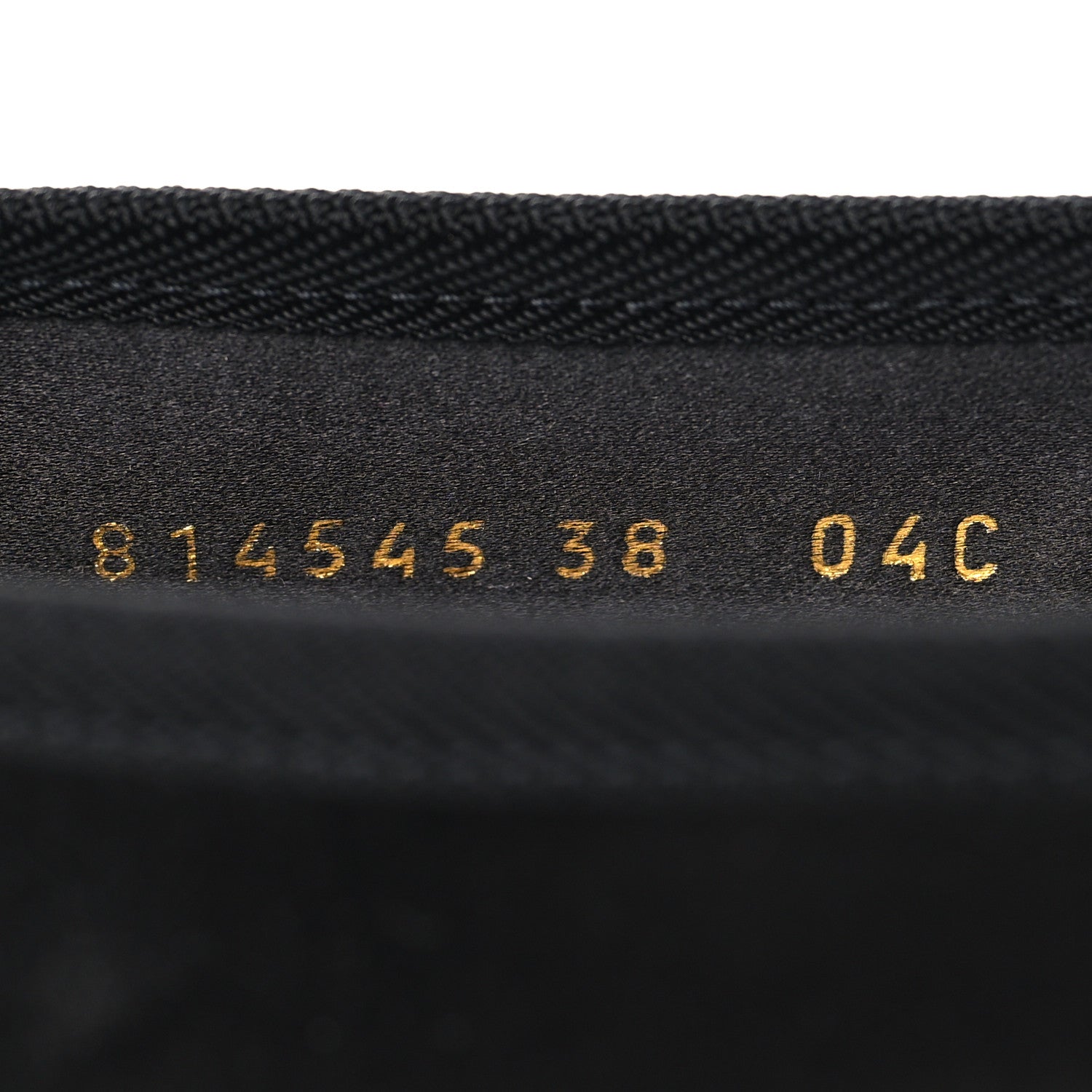 Gucci Rubber Satin Ballerina Flats 38 Black