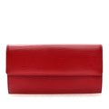 Louis Vuitton Epi Sarah Wallet Castillan Red