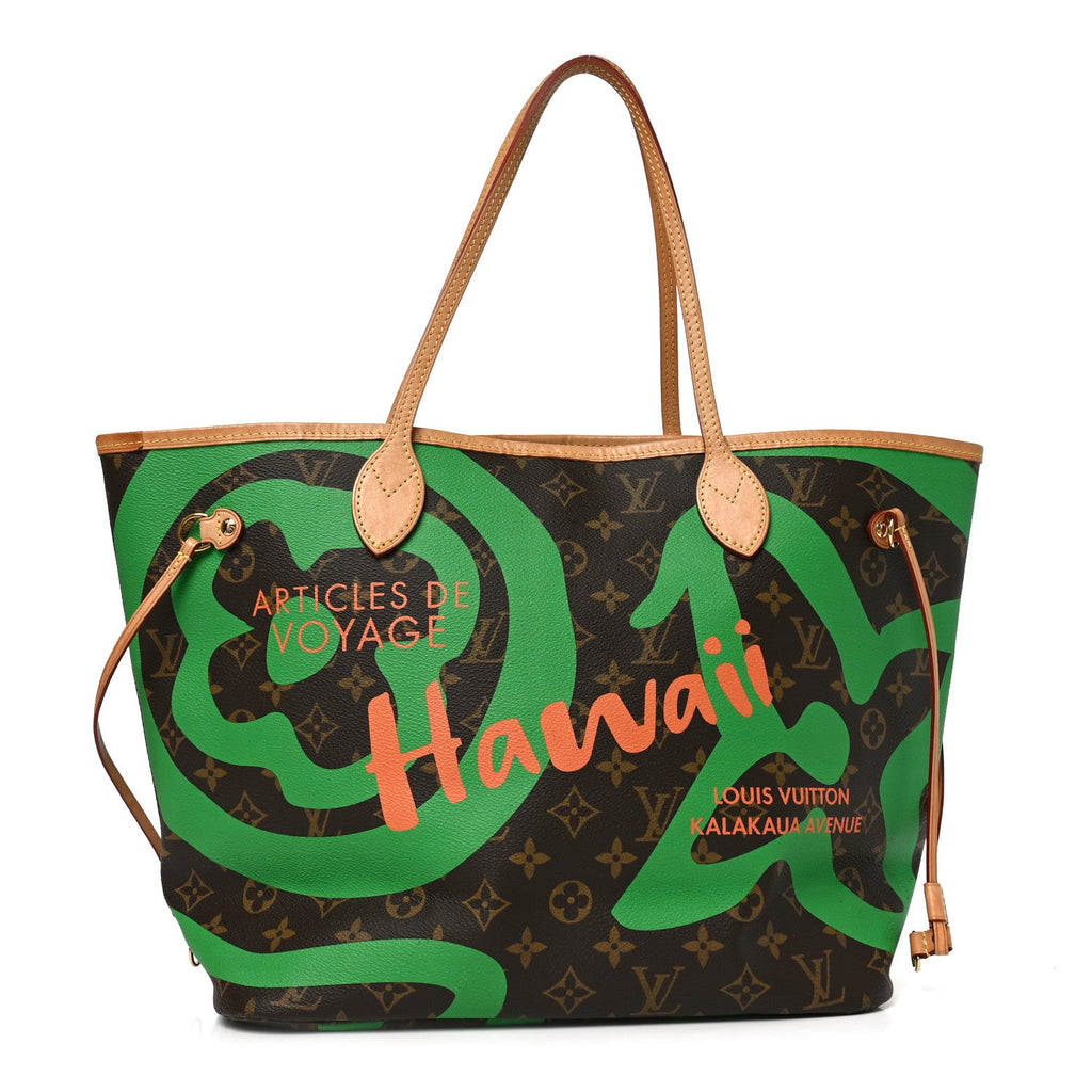 Louis Vuitton Monogram Tahitienne Hawaii Neverfull MM