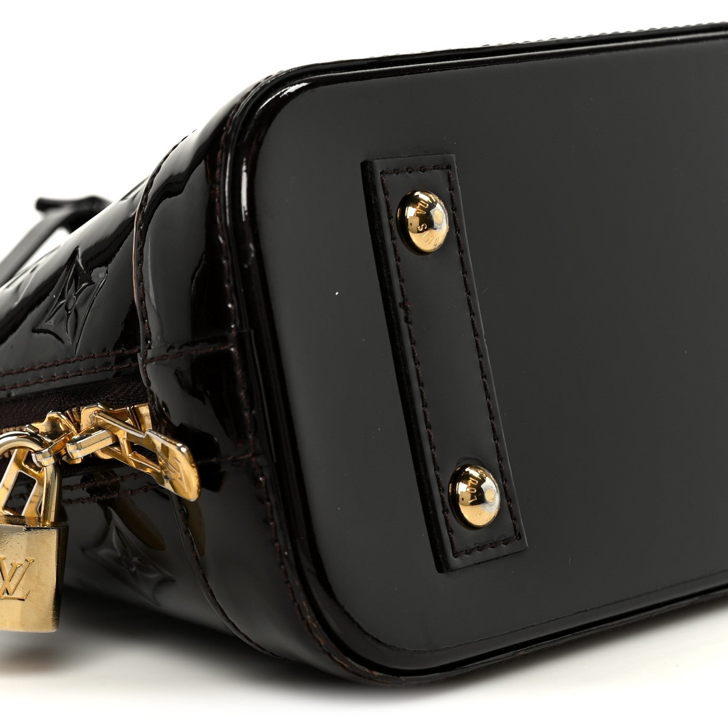 Louis Vuitton Vernis Alma BB Amarante